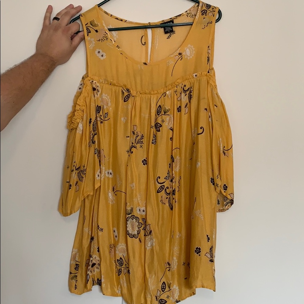 Torrid yellow tank top